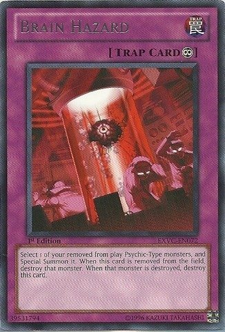 Yu-Gi-Oh! - Brain Hazard (EXVC-EN072) - Extreme Victory - 1st Edition - Common