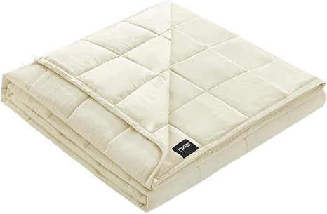 Amazon.com: ZonLi Cooling Weighted Blankets 20 lbs(60''x80'' Cream