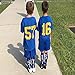 BABIBEAN Custom Team Number Socks, Youth and Kids Mid Calf Socks for Football, Baseball, Soccer, Basketball 1 Pair