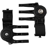 Bugaboo Donkey 6 Buffalo Sun Canopy Clamps Replacement Set | Left and right clamps included, secure canopy attachment, replacement frame parts, fits Donkey &amp; Buffalo models