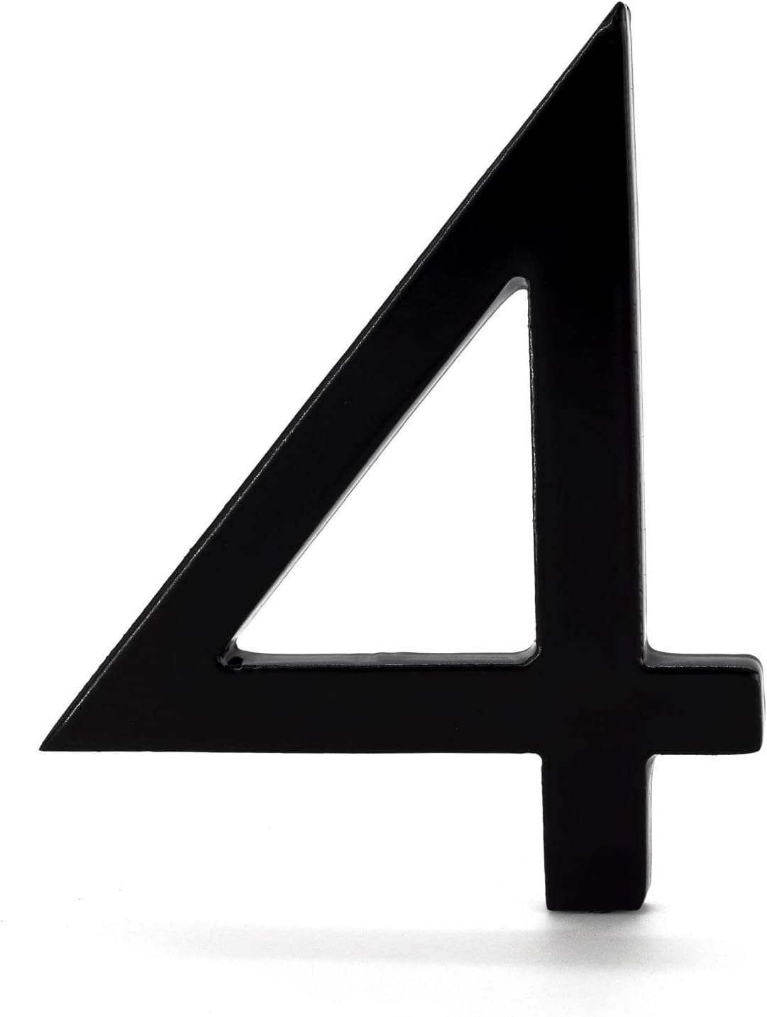 Address Signs - Montague Metal Products MHN-08-4-F-BK1 Floating House Number, 8