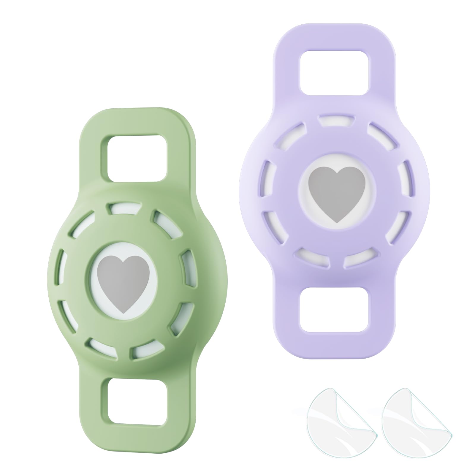 WHALEZON Cat Collar Holder for Airtag, Cat & Small Dog Harness Case for Air Tag