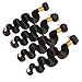 VIYAVIYA Body Wave Human Hair 4 Bundles 16 18 20 22 Inch Brazillian Virgin Hair 400g 10A 100% Unprocessed Remy Hair Weave Bundles 100% Real Hair for Women