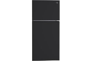 Kenmore 46-62319 30" Top Mount Refrigerator with Freezer - Adjustable Shelving, Humidity-Controlled Crispers, Optional Ice Maker, LED Lighting, ENERGY STAR Certified, 18.2 cu. ft. Capacity - Black