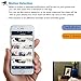 Eyeclub Wi-Fi Hidden Camera Clock HD Live Video Streaming Fashion Spy Security Cam Motion Detection Alerts