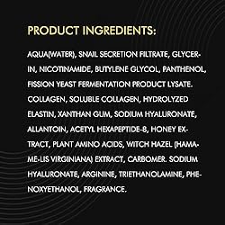 Snail Mucin Serum Skincare Moisturizer: Korean skin