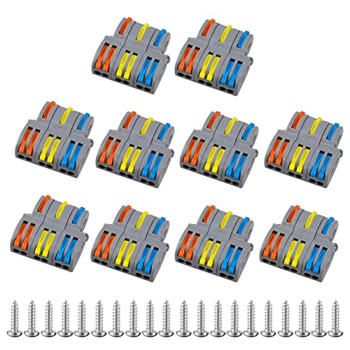 Lever Wire Nut Connectors, Circuit Inline Splices,Quick Wiring Cable