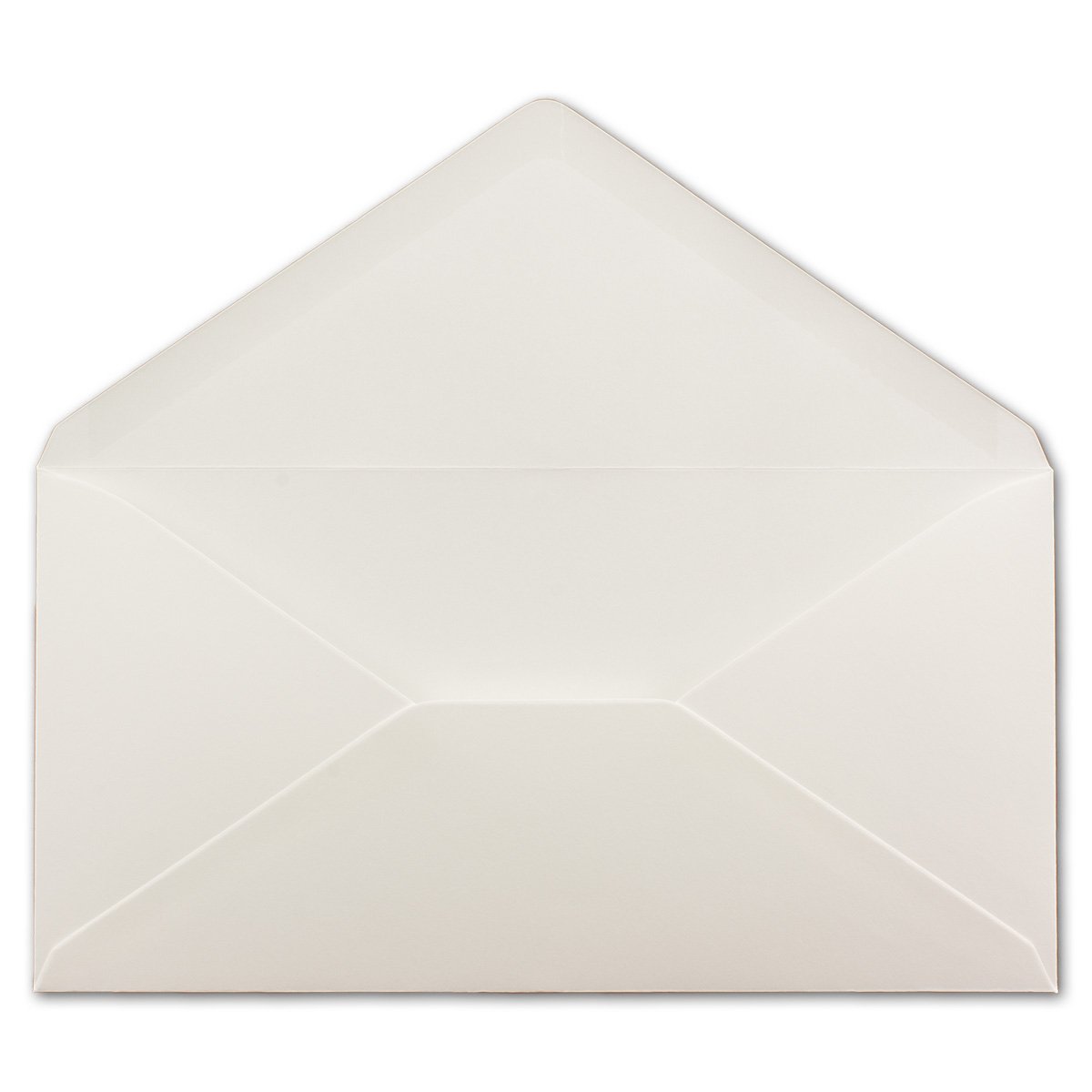 Envelopes DIN Long 220 x 110 mm Natural White 120 g/m² Nassklebung Your Glüxx Agent Post in Envelopes without Window Christmas Card Invitations