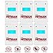 Pest Repeller - BEST Control 6-Pack with MAXI BAND TRIPLE Power Ultrasonic + Electromagnetic + Night Light - Plug-In Electronic Home Repellent Anti Mice, Ant, Roach, Mosquito, Indoor