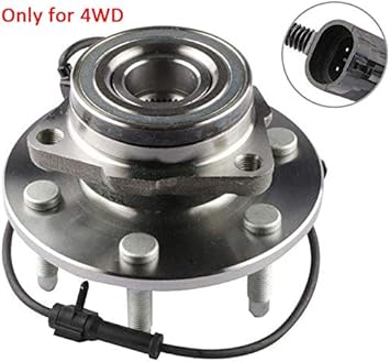 Amazon Com Mostplus Wheel Bearing Hub Front Wheel Hub And Bearing Assembly 515036 Compatible For Chevy Gmc With Abs 6 Lug Only For 4wd Automotive
