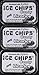 ICE CHIPS Licorice Xylitol Mints 6 Single Tins