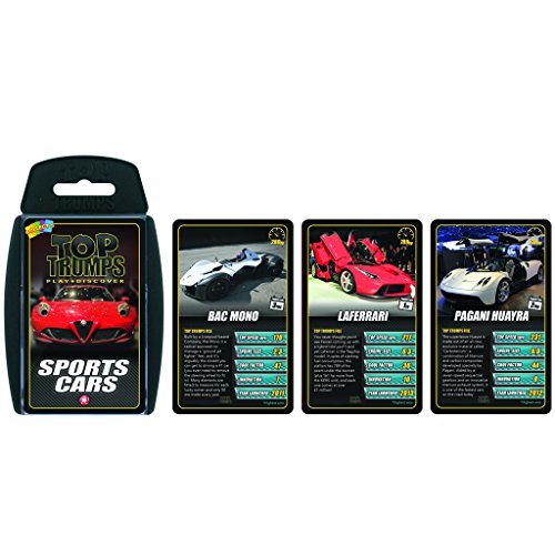 Sports Cars Top Trumps Card Game | Educational Card Games