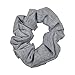 9 Pack Scrunchies Hair Ties (Greys)