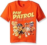 Paw Patrol  Toddler Boys' Short Sleeve T-Shirt, Orange, 2T