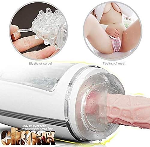 Sexykey KY Pocket Cat Male Toy, Rotating Ball Automatic Piston Cup Suction 280 Times/Minute 360 ° Rotating Electronic Massage Cup USB Charging