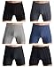 KAYIZU Men's Underwear Ultra Soft Cotton Stripe Boxer Brief