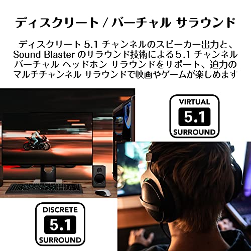 Sound Blaster Audigy FX V2 Up To 24bit/192kHz High Resolution Playback ...