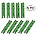 Tinksky Wooden Clothes Pins Clothespins Clothes Pegs Pins-40pcs(Green)