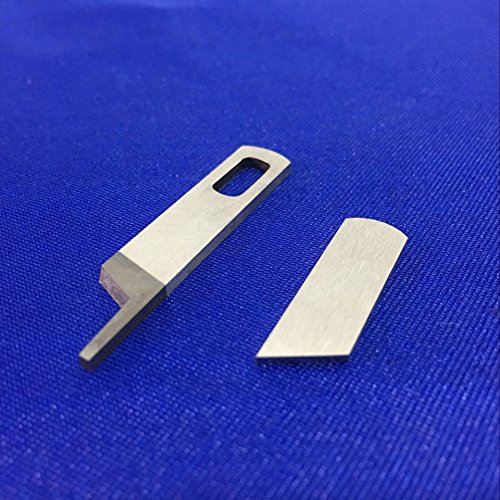 YEQIN Singer Serger Machine Upper & Lower Knives #412585 & 412749 Fits Pro4D most 14u