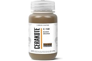 CERAKOTE® ( AIR CURE C-SERIES BURNT BRONZE [ 4oz ] C-148T Performance Ceramic Technology + Color on All- Metals, Polymers + More