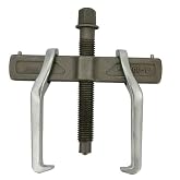 MANNIFEN 4-Inch 2-Jaw Gear Puller, Small Bearing &amp; Pulley Removal Tool | Reversible Double Hook Design, Inside &amp; Outside Pulling Extractor for Flywheels, Gears and Pulleys