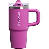 STANLEY Quencher ProTour Flip Straw Tumbler with Leakproof Lid | Built-In Straw & Handle | Cupholder Compatible for Travel | Insulated Stainless Steel Cup | BPA-Free