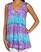 Sakkas Ocean Breeze Sleeveless Blouse