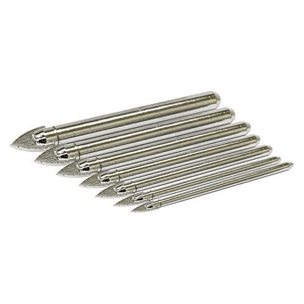 Rolson 48902 7 pc Glass & Tile Drill Bit Set