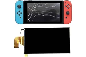 Replacement LCD Screen for Nintendo Switch, G-Dreamer Replacement Parts Accessories LCD Screen Display Glass Assembly for NS Console Video Game System