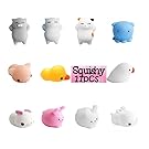 TKOnline Kawaii Cute Slow Rising Animal Hand Toy, Squeeze Kids Toy Gift, Colorful Seals Stress Pressure Vent Hand Toy Decompression Educational Toy