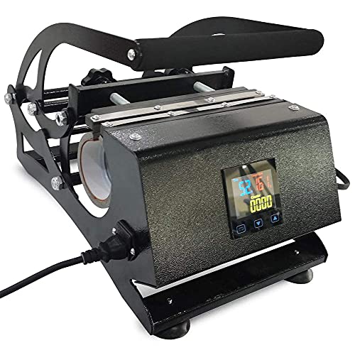 CALCA 110V Mug Press Tumbler Heat Press Machine Sublimation DIY Mug Cup