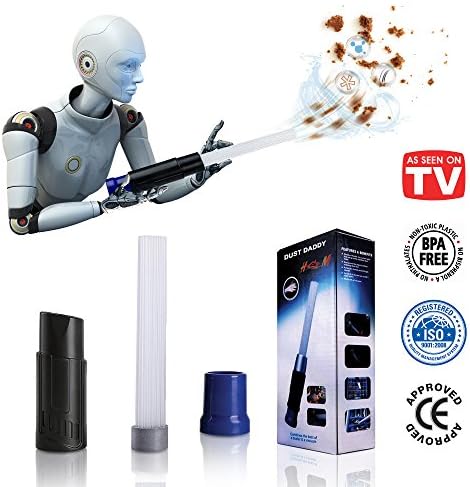 Homey Marketing Cleaner Dust Brush Vacuum Attachments Universal Vacuum Cleaner Accessories Dust Daddy Tube Tiny Cleaning Sweeper Attachment Dirt Remover Tools Compatible cleaner brush As SeenTV (3)