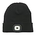 Beanie With 5 Built-in LED Flashlight - Hands-Free Hat