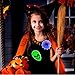 PartySticks Glow Pods Halloween Stickers - Glow in The Dark Puffy Stickers w/ 8 Monster Stickers and Adhesive Pads