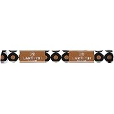 10 Sticks x 20g of Fazer Lakritsi Choco - Black Licorice with Chocolate filling - Gelatine Free - Candy - Sweets