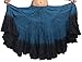 Wevez Women’s 40 Inch Cotton Full Circle Elastic Waist tribal fusion Belly Dance A Line Plus Size Maxi Skirt(TB)