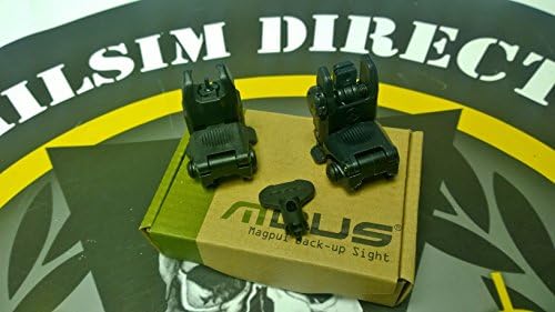 MAGPUL PTS MBUS GEN2 Back-Up Flip-Up Sights Front & Rear Sights Polymer
