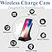 1080P Wireless Charger Hidden Camera with Night Vision Motion Detection for Home Security WiFi Spy Cam