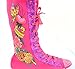 Hearts Butterflies Tattoo Girls Knee High Sneaker Boots Pink or Black