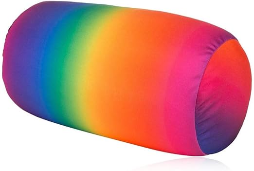Amazon Com Focustree Neck Roll Pillow Tyeing Tube Microbead