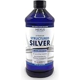 Nexus Balance Alkaline Structured Silver Liquid Supplement 30PPM &ndash; Immune &amp; Gut Health Support &ndash; Extra Strength Nano Silver Solution &ndash; Additive-Free &amp; pH Balanced &ndash; Made in USA (16 oz)