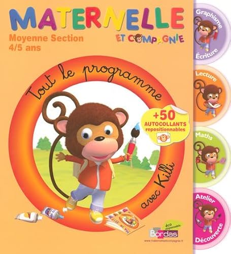 Download Tout le programme Moyenne Section 4/5 ans : Avec Killi PDF