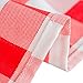 LinenTablecloth 54-Inch Square Polyester Tablecloth Red & White Checker