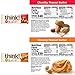 think! High Protein Bars – Variety Pack, 20g Protein, 0-3g Sugar, No Artificial Sweeteners, Gluten Free, GMO Free, 2.1-2.2 oz bar (12 Count)thumb 4