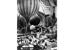 DS Decor Photos Quality digital print of a vintage photograph - Paris Air Show - Grand Palais 1909.. Black & White 5x7 inches - Matte Finish