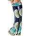 LA Palazzo Uptown Prendas de vestir Womens doblar Cintura Wide Leg Palazzo Pantalones