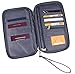 NKTM Travel Passport Wallet,Family Passport Holder with Hand Strap