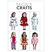 McCall's Patterns M6257 Clothes for 18-Inch Doll, One Size Only