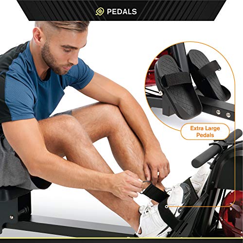 CIRCUIT FITNESS Circuit Fitness Water Rowing Machine 300 lb. Max