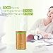 Essential Oil Diffuser, MOSPRO Real Bamboo Ultrasonic Diffuser with Wood Grain, Remote Control